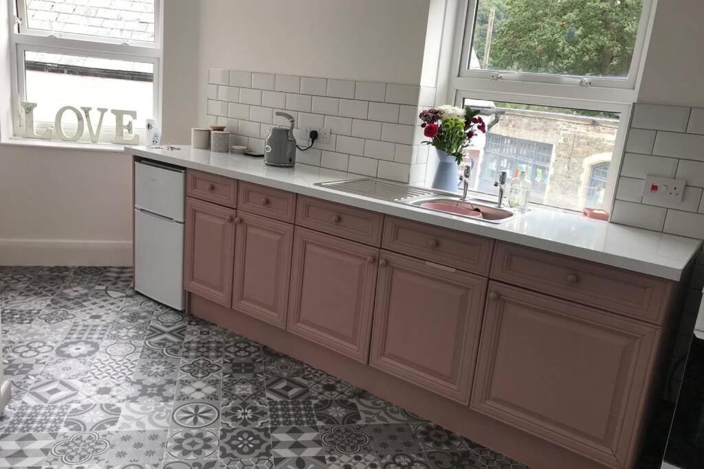 Ferienwohnung Beautiful 2 Bed Flat In The Heart Of Lynton Devon Exterior foto